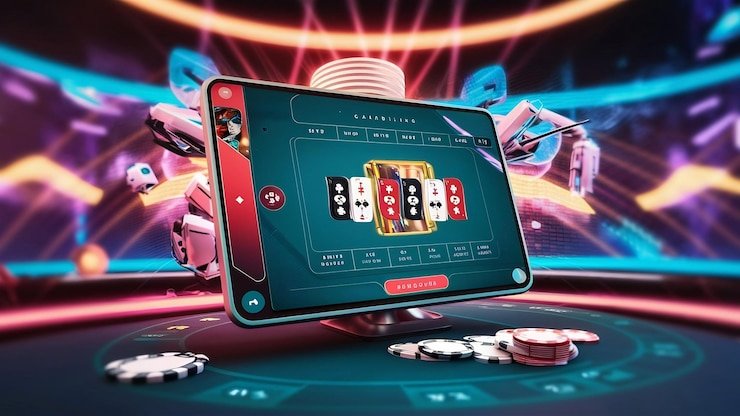 Ilustrasi keamanan data dan privasi pengguna di platform hiburan online